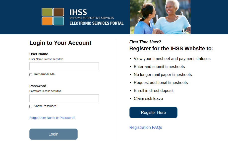 ihss website logo