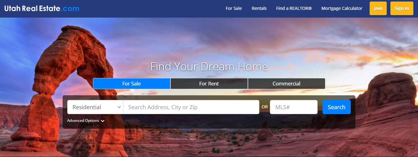 utah real estate login